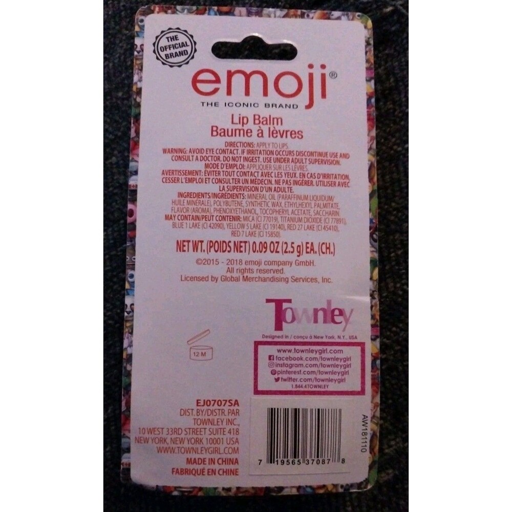 Lip Balm & Treatments 6 piece Set - Trolls, Peeps, L.O.L. Surprise, Emoji-New - Picture 7 of 12